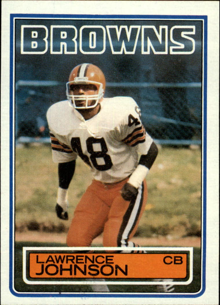 1983 Topps #251 Lawrence Johnson DP