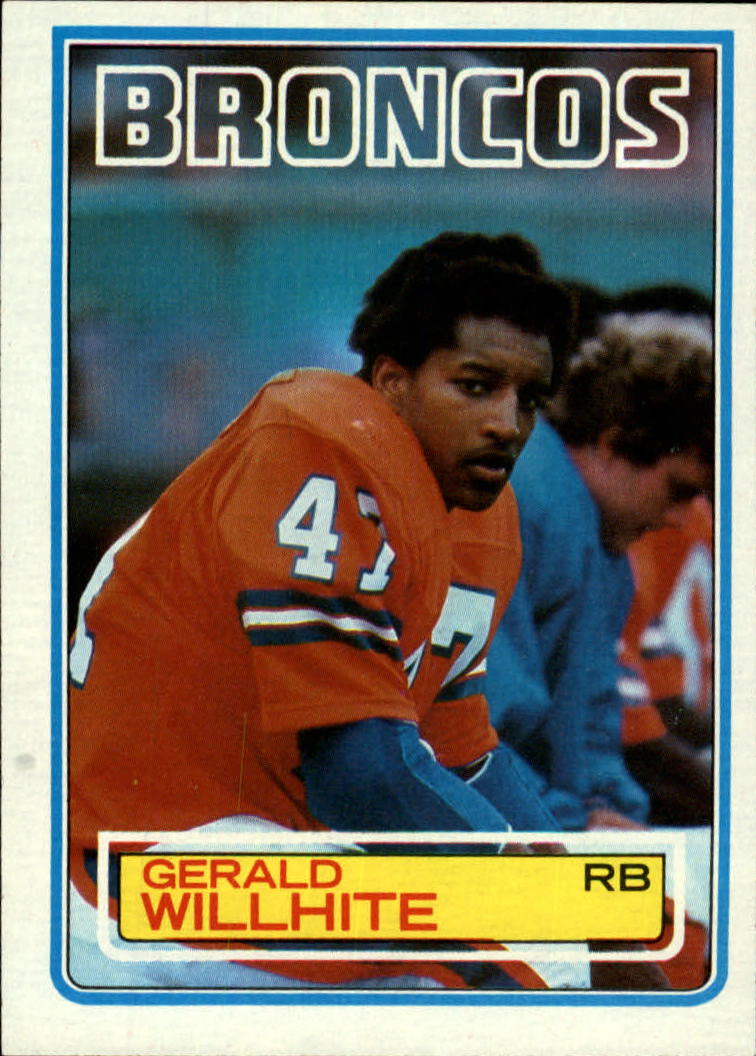 1983 Topps #270 Gerald Willhite DP