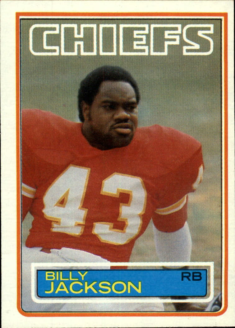 1983 Topps #288 Billy Jackson DP