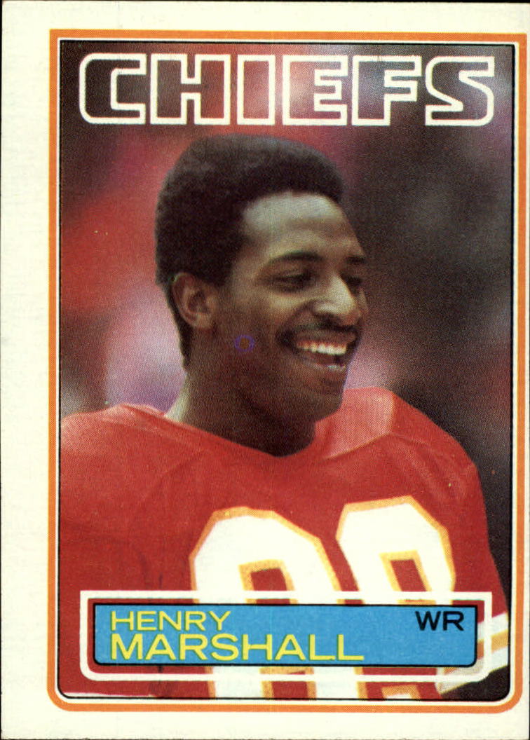 1983 Topps #291 Henry Marshall
