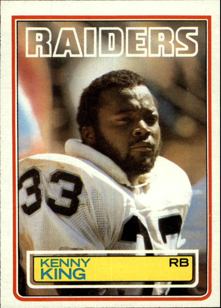 1983 Topps #303 Kenny King DP