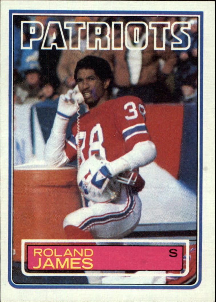 1983 Topps #333 Roland James RC