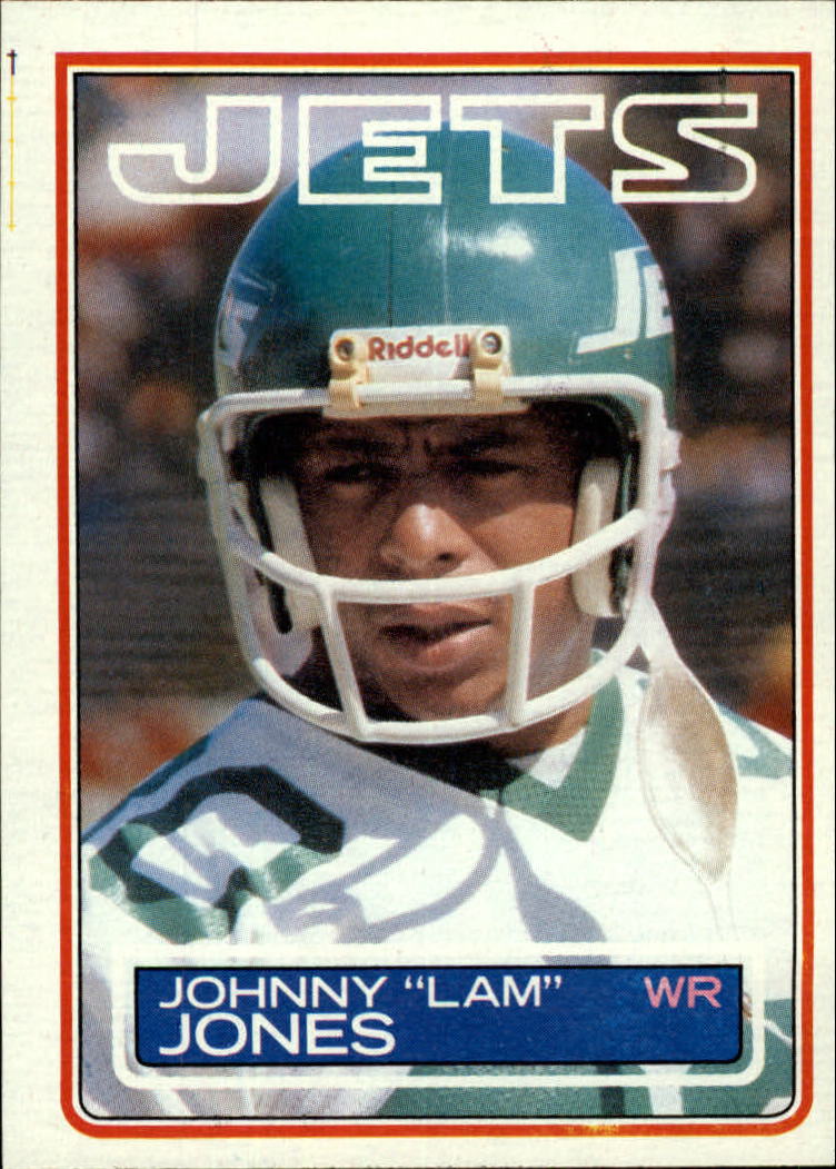 1983 Topps #345 Johnny Lam Jones DP