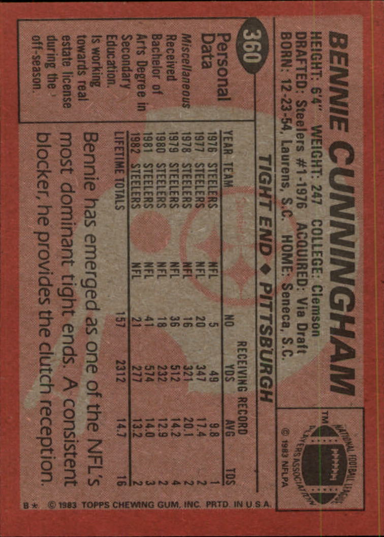 B2600- 1983 Topps FB # 201-396 MOSTLY STOCK PHOTOS -You Pick- 15+ FREE US SHIP - Picture 282 of 334