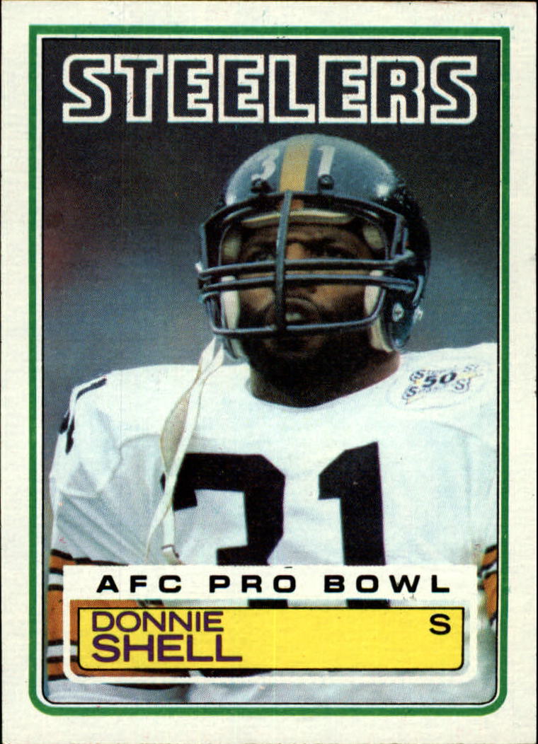 1983 Topps #365 Donnie Shell
