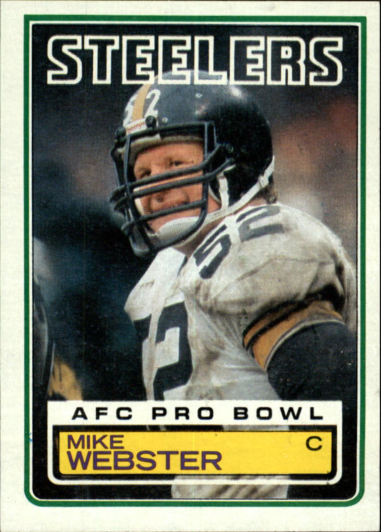 1983 Topps #368 Mike Webster DP PB
