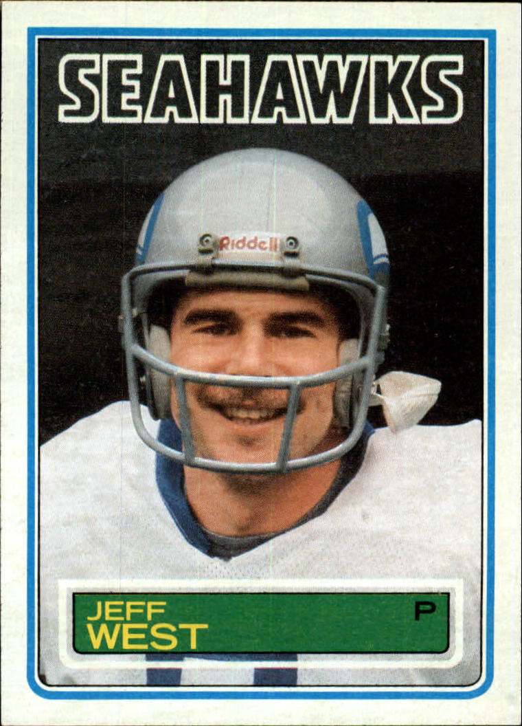 1983 Topps #392 Jeff West DP