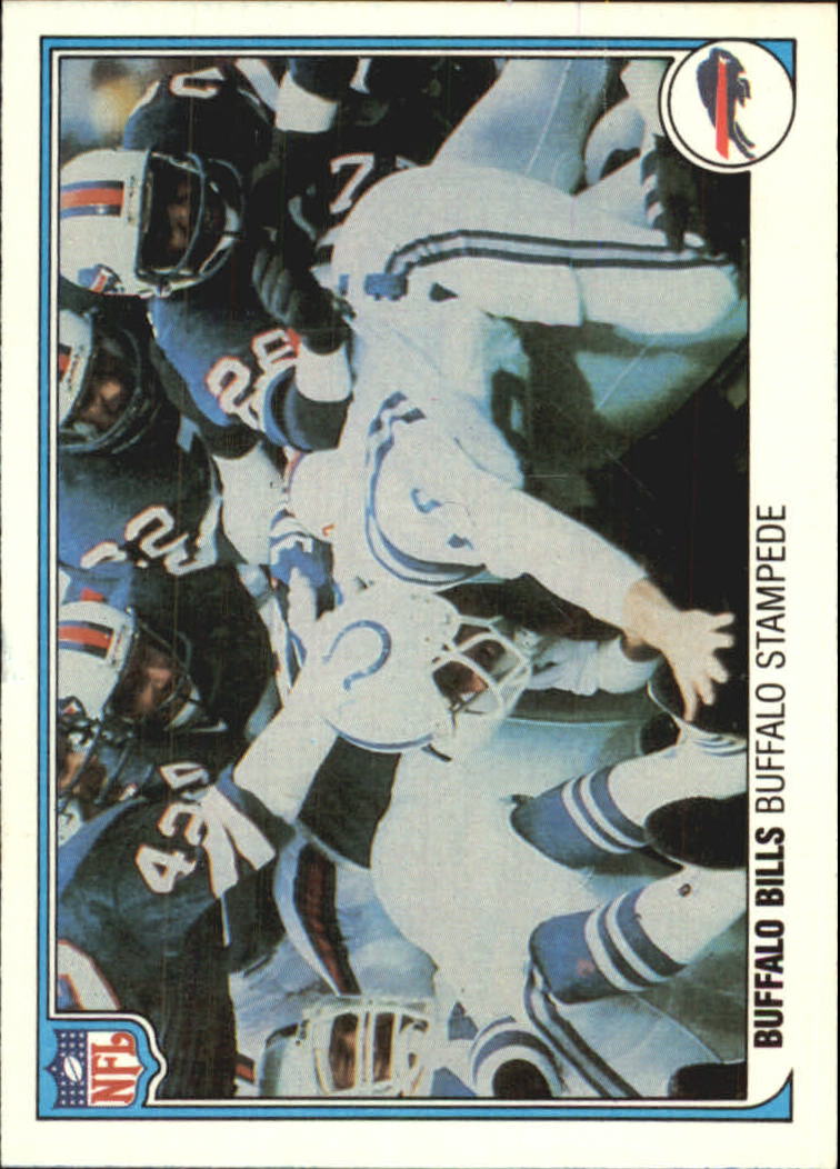1983 Fleer Team Action #6 Buffalo Bills