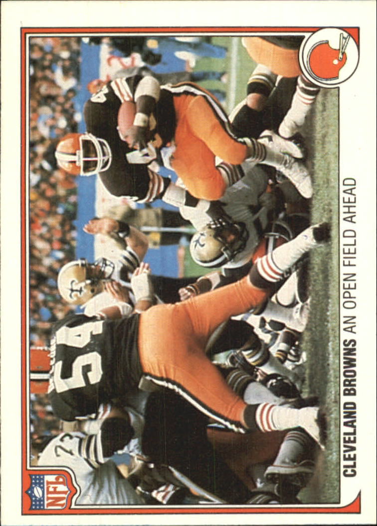 1983 Fleer Team Action #11 Cleveland Browns