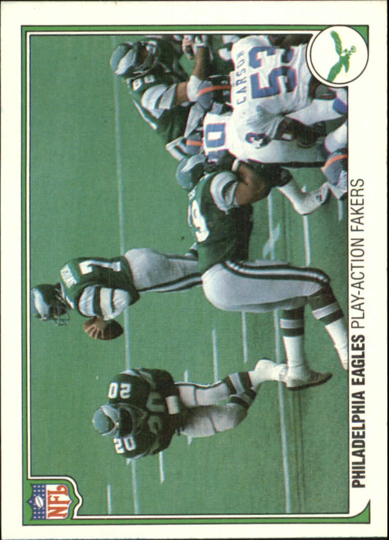 1983 Fleer Team Action #41 Philadelphia Eagles