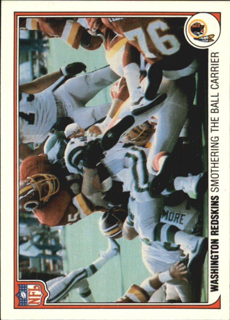 1983 Fleer Team Action #56 Washington Redskins