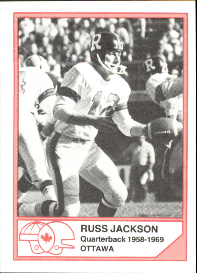 1983 JOGO Hall of Fame A #A1 Russ Jackson