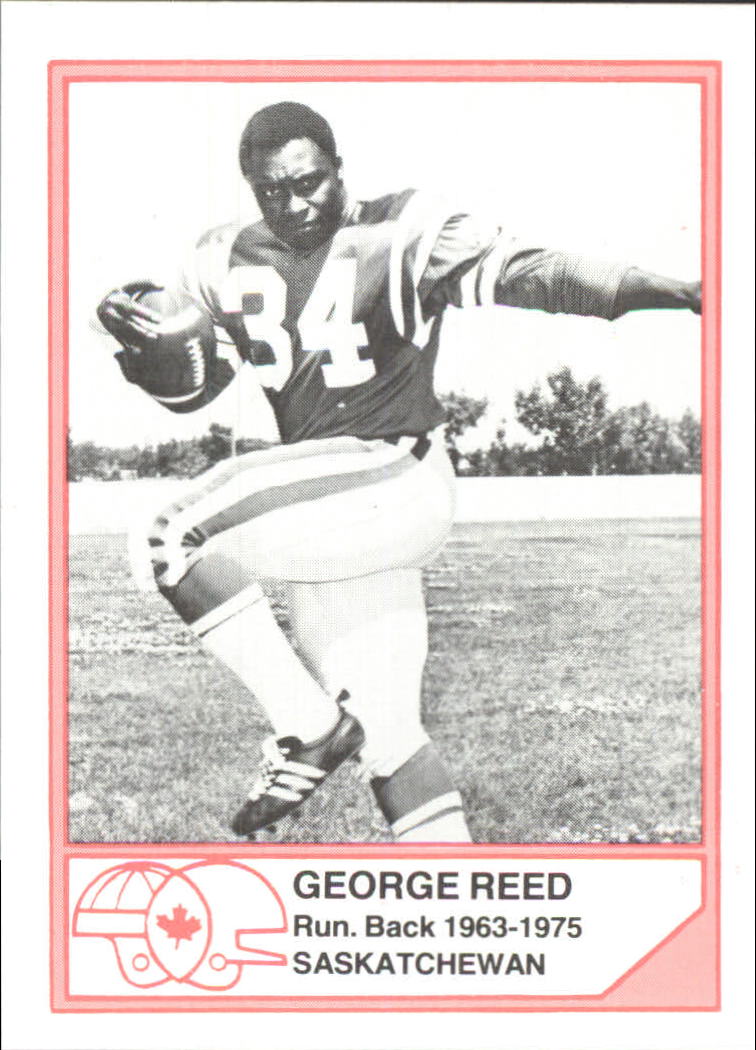 1983 JOGO Hall of Fame A #A19 George Reed