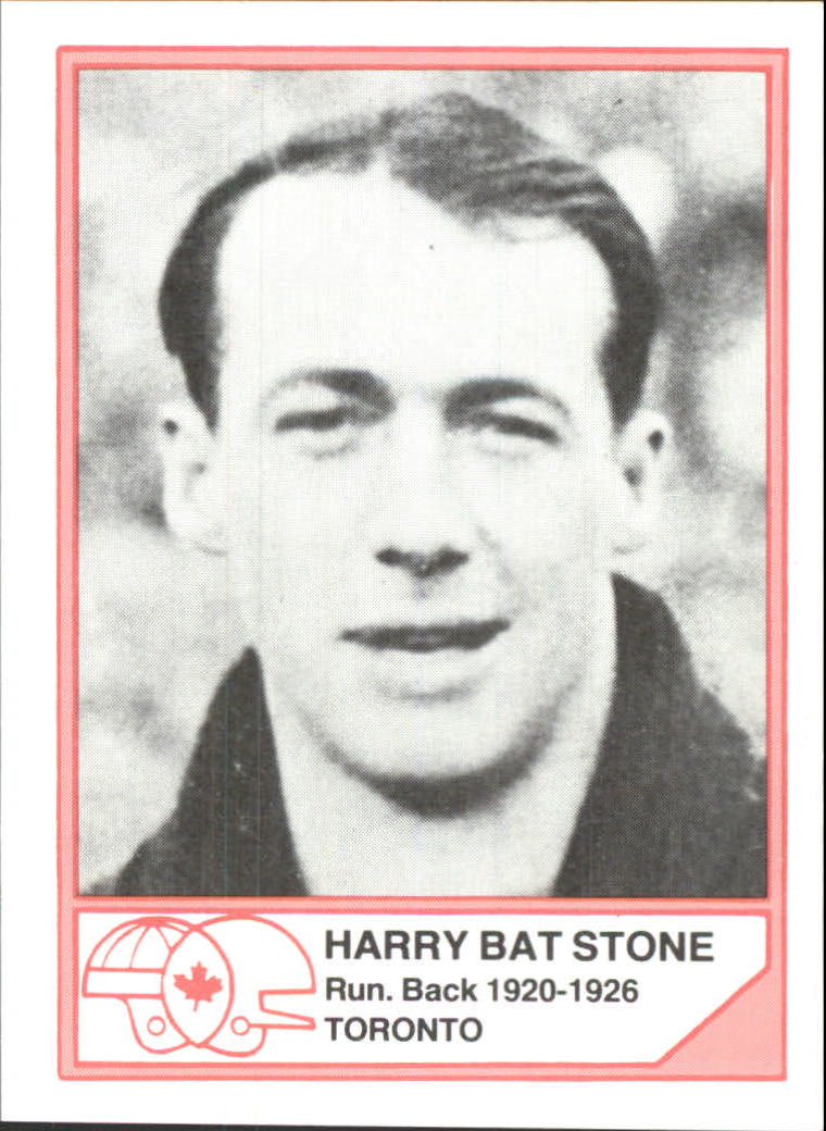 1983 JOGO Hall of Fame A #A21 Harry Batstone