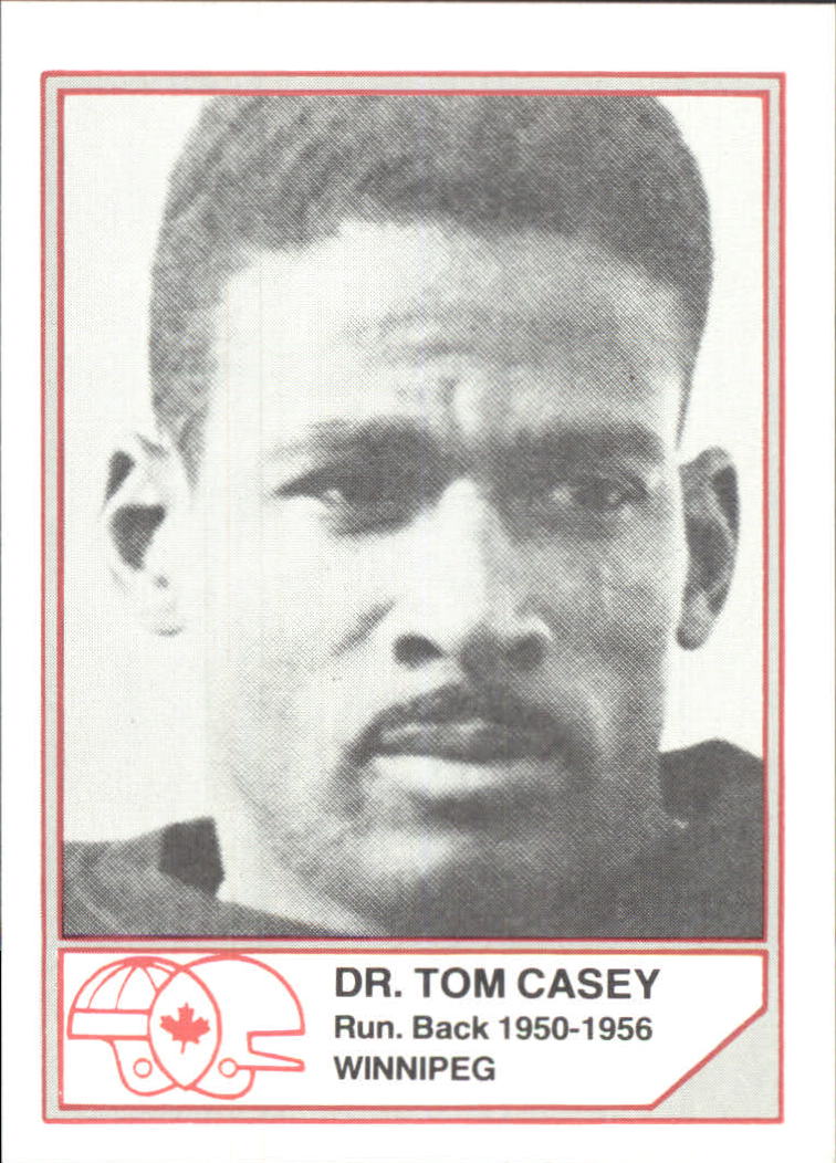 1983 JOGO Hall of Fame B #B19 Dr. Tom Casey