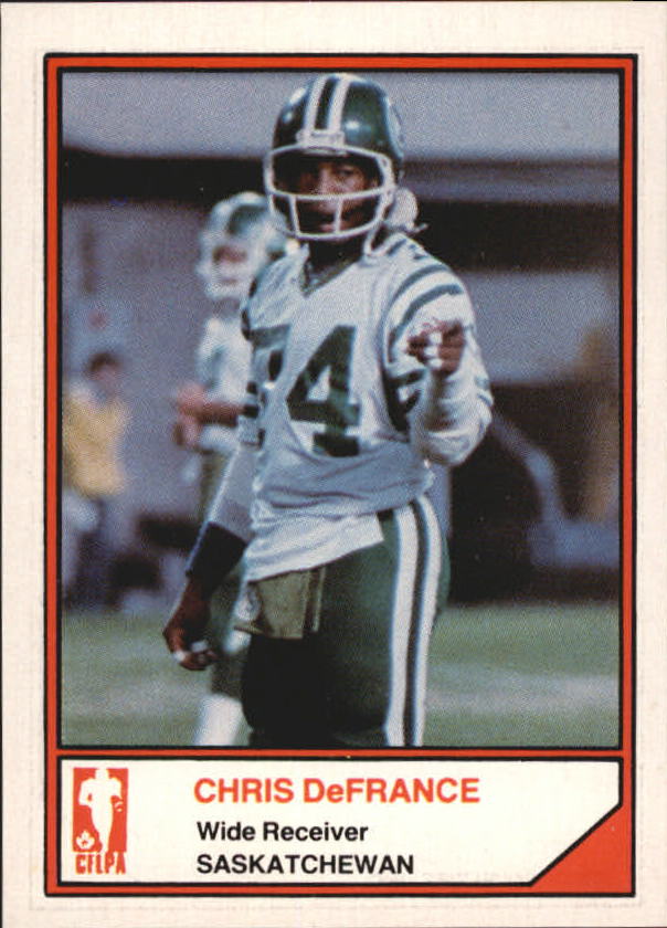 1983 JOGO Limited #105 Chris DeFrance