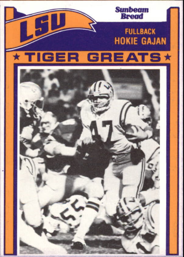 1983 LSU Sunbeam #28 Hokie Gajan - B3231 - NM-MT