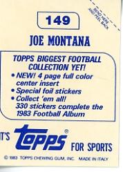 B5169- 1983 Topps Stickers Football Card #s 1-200 -You Pick- 15+ FREE US SHIP - Picture 8 of 8