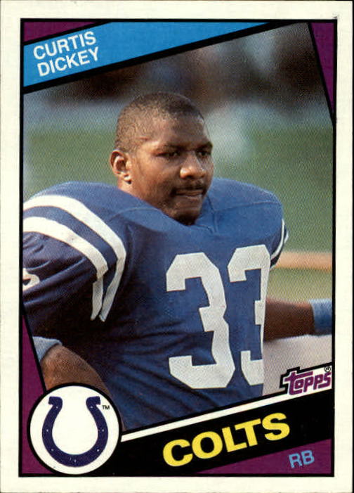 1984 Topps #12 Curtis Dickey