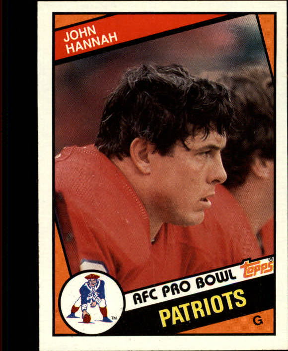 1984 Topps #137 John Hannah PB