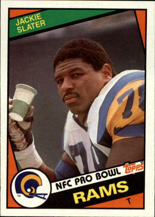 1990 Pro Set Jackie Slater Los Angeles Rams #173