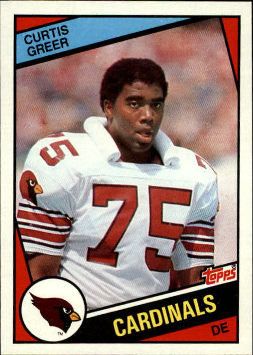 1984 Topps #344 Curtis Greer RC