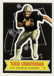 1984 Topps Glossy Send-In #29 Todd Christensen