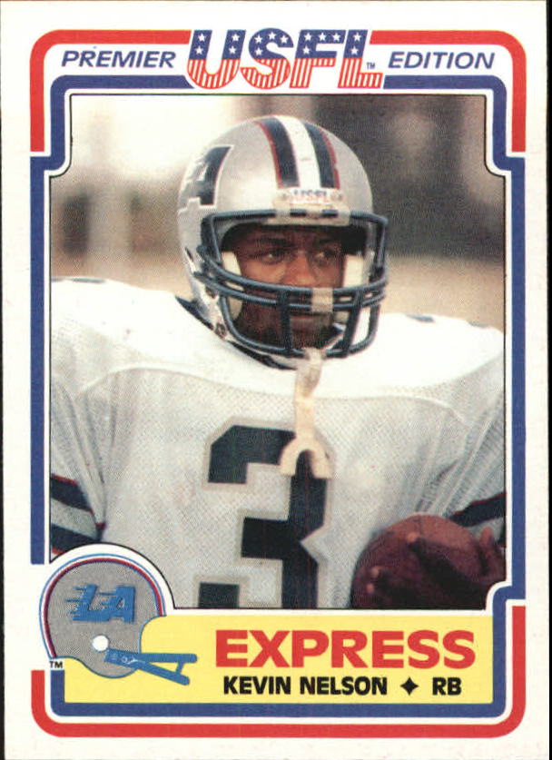 1984 Topps USFL #48 Kevin Nelson