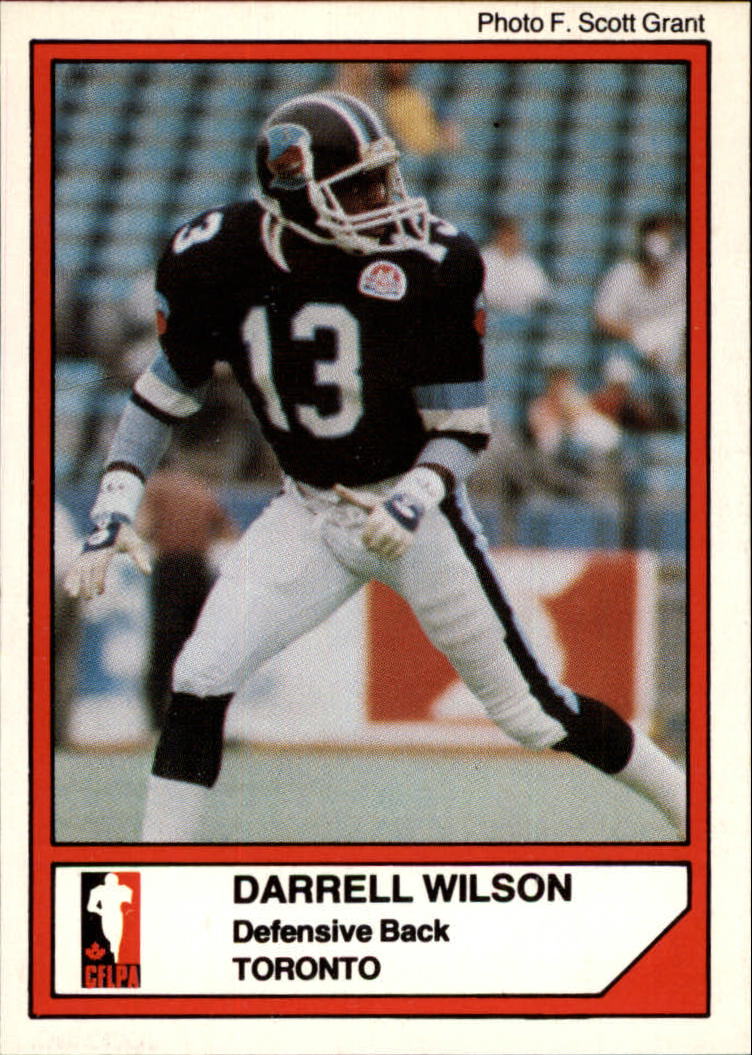 1984 JOGO #10 Darrell Wilson
