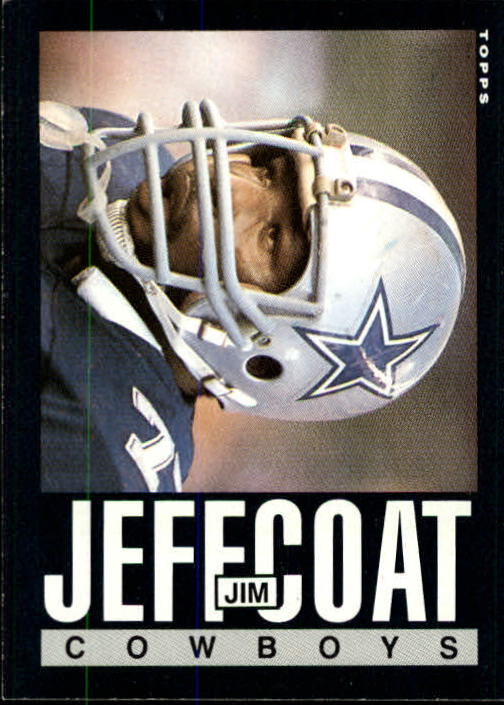 1985 Topps #45 Jim Jeffcoat RC