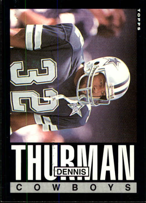 1985 Topps #49 Dennis Thurman