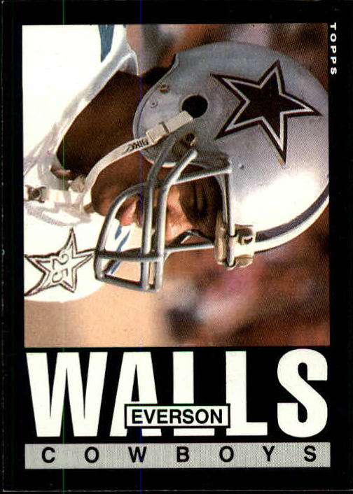 1985 Topps #50 Everson Walls