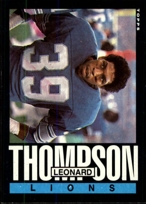1985 Topps #64 Leonard Thompson