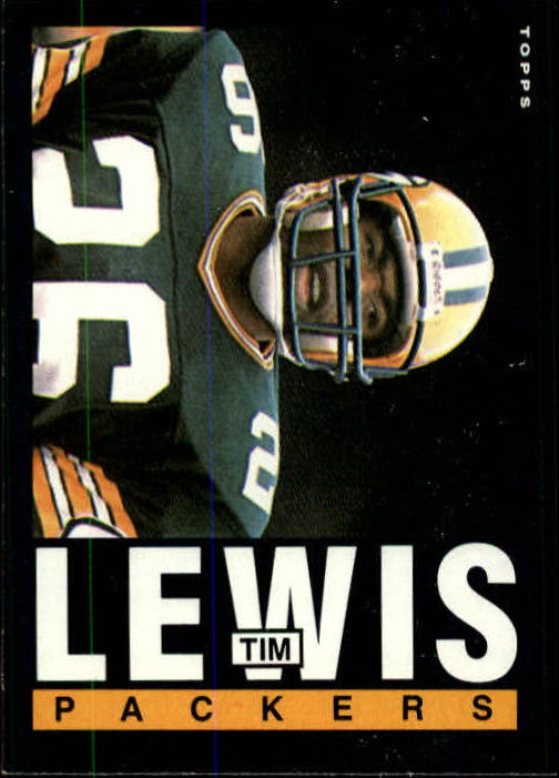 1985 Topps #74 Tim Lewis