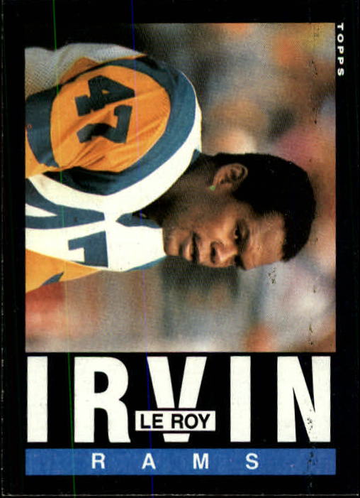 1985 Topps #82 LeRoy Irvin