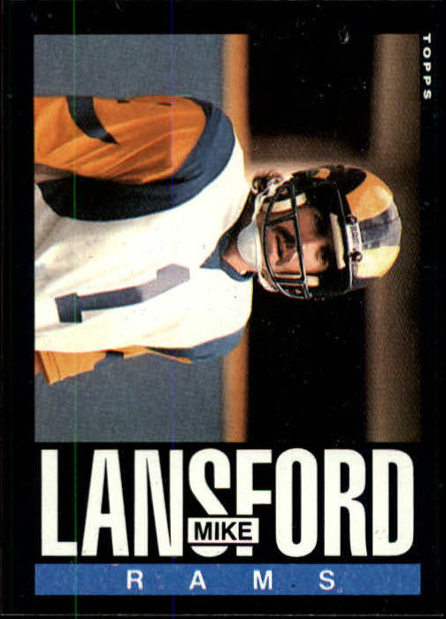 1985 Topps #84 Mike Lansford