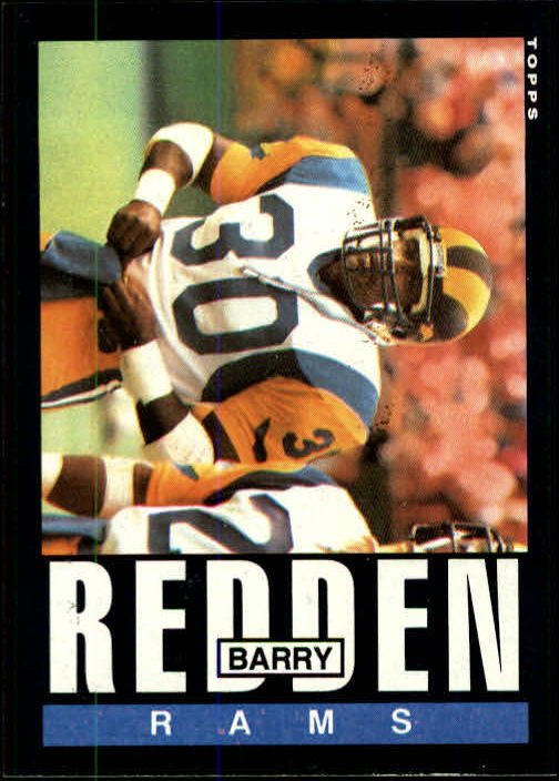 1985 Topps #85 Barry Redden