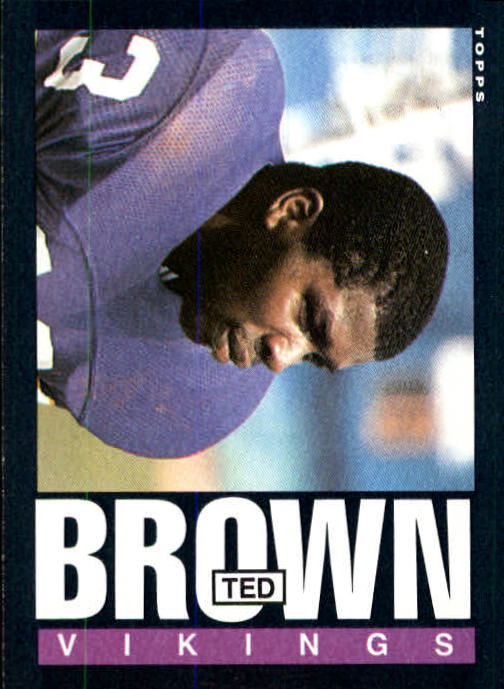 1985 Topps #91 Ted Brown