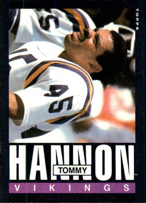 1985 Topps #93 Tommy Hannon
