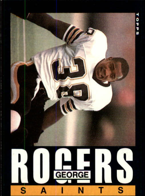 1985 Topps #107 George Rogers