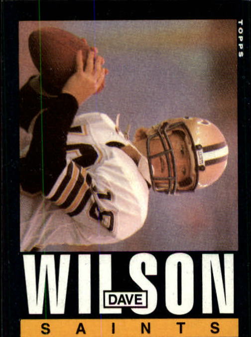 1985 Topps #108 Dave Wilson