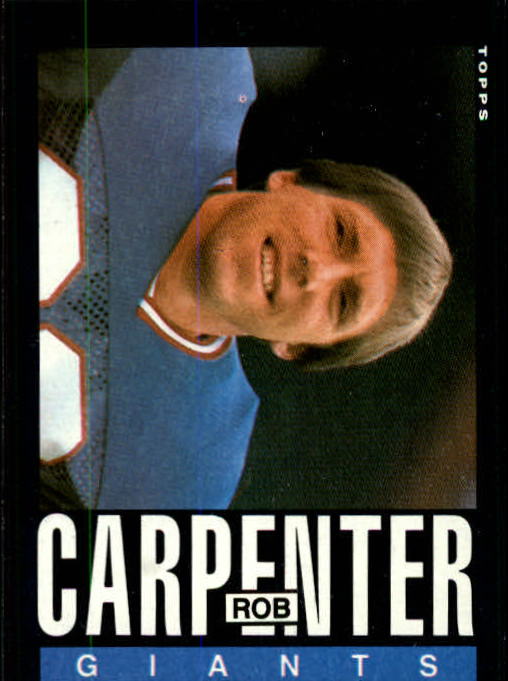1985 Topps #113 Rob Carpenter
