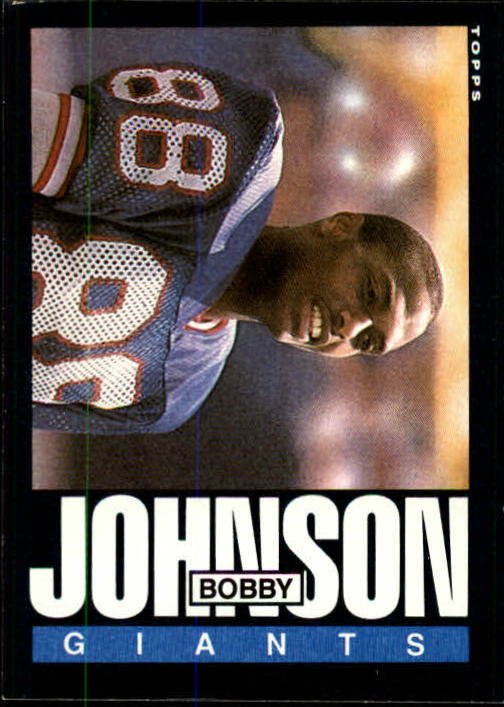 1985 Topps #118 Bobby Johnson