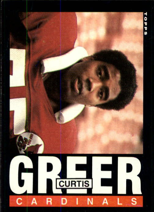 1985 Topps #141 Curtis Greer