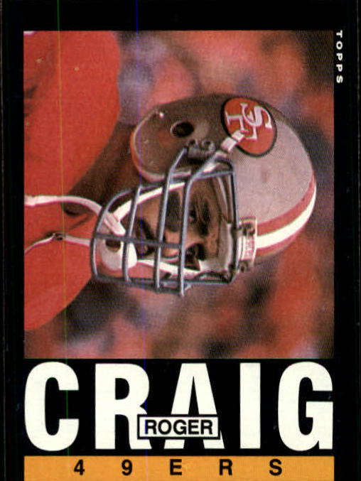 1985 Topps #151 Roger Craig