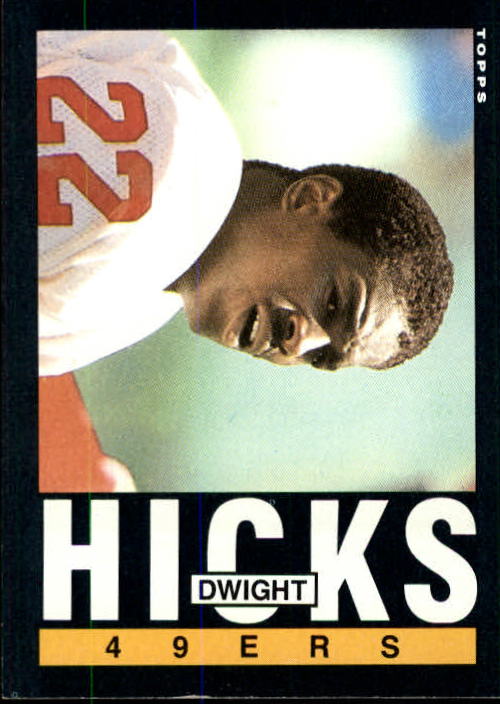 1985 Topps #155 Dwight Hicks