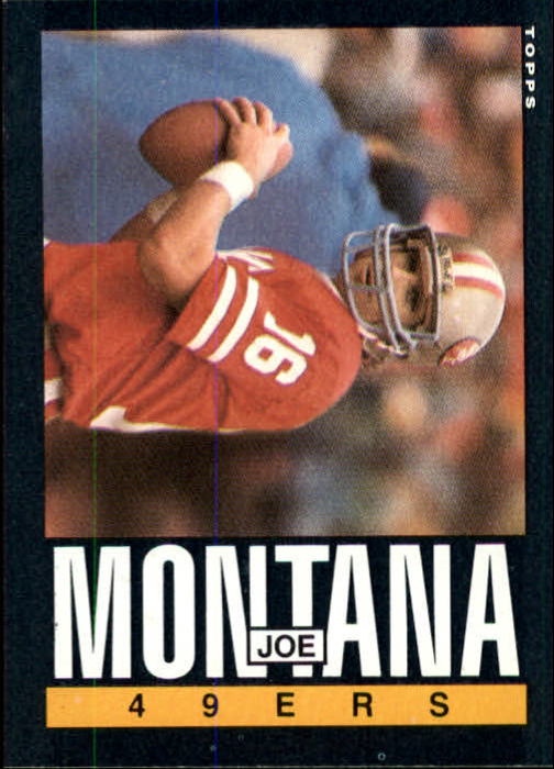 1985 Topps #157 Joe Montana