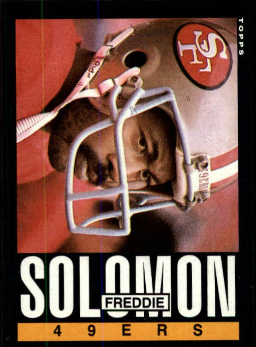 1985 Topps #161 Freddie Solomon