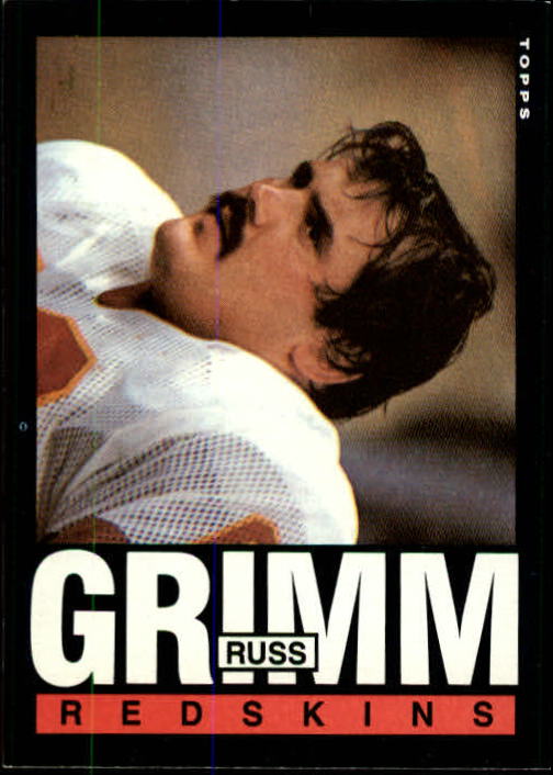 1985 Topps #182 Russ Grimm