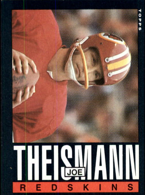 1985 Topps #190 Joe Theismann